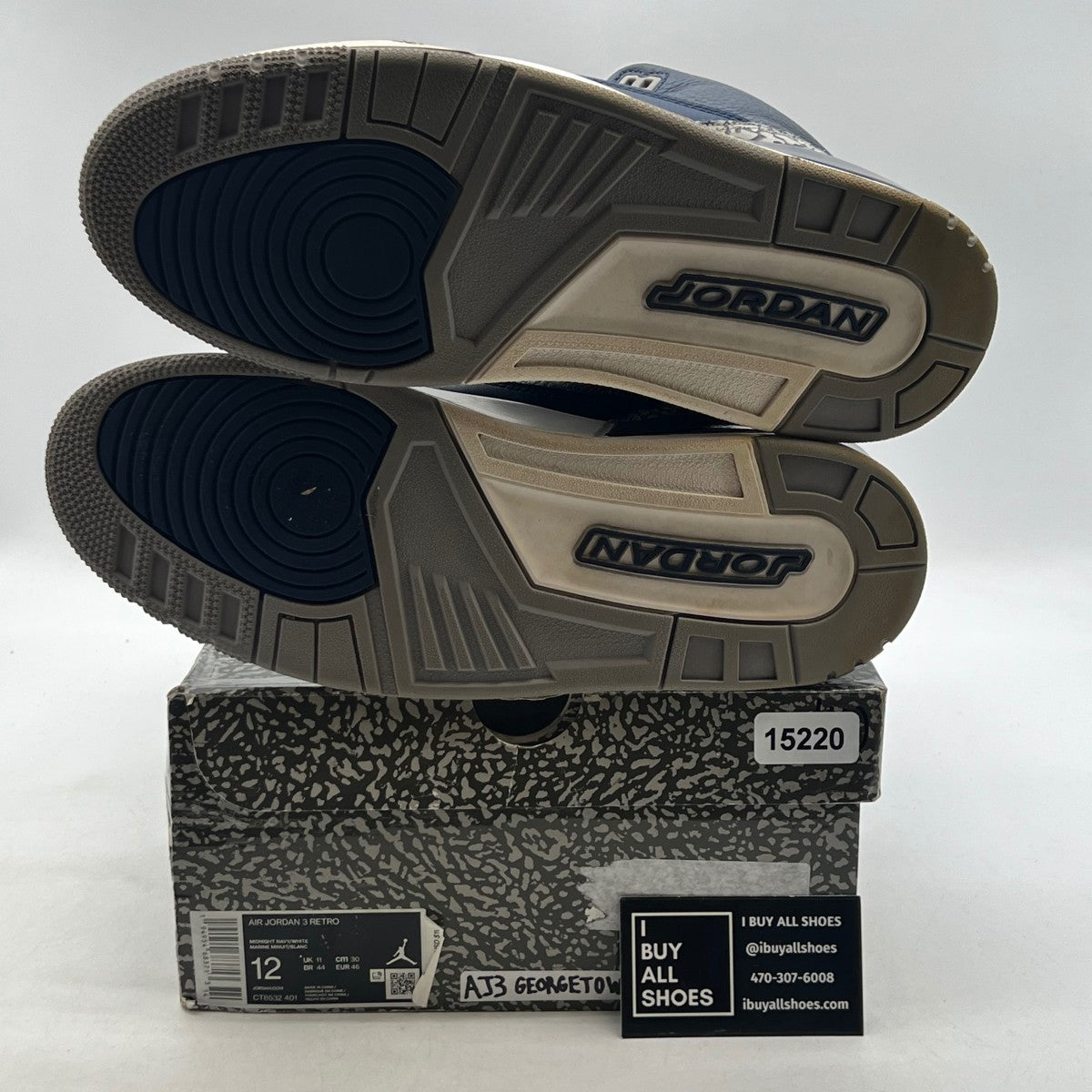 Jordan 3 Retro Georgetown (2021) - Image 8