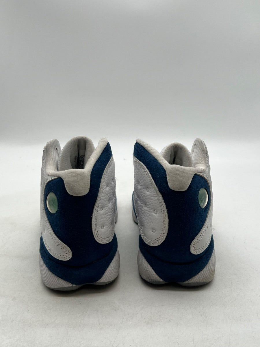 Jordan 13 Retro French Blue 10.5 (Moderately Worn Pre-Owned)JordanWhite/French Blue/Light Steel Grey/Fire Red - Image 3