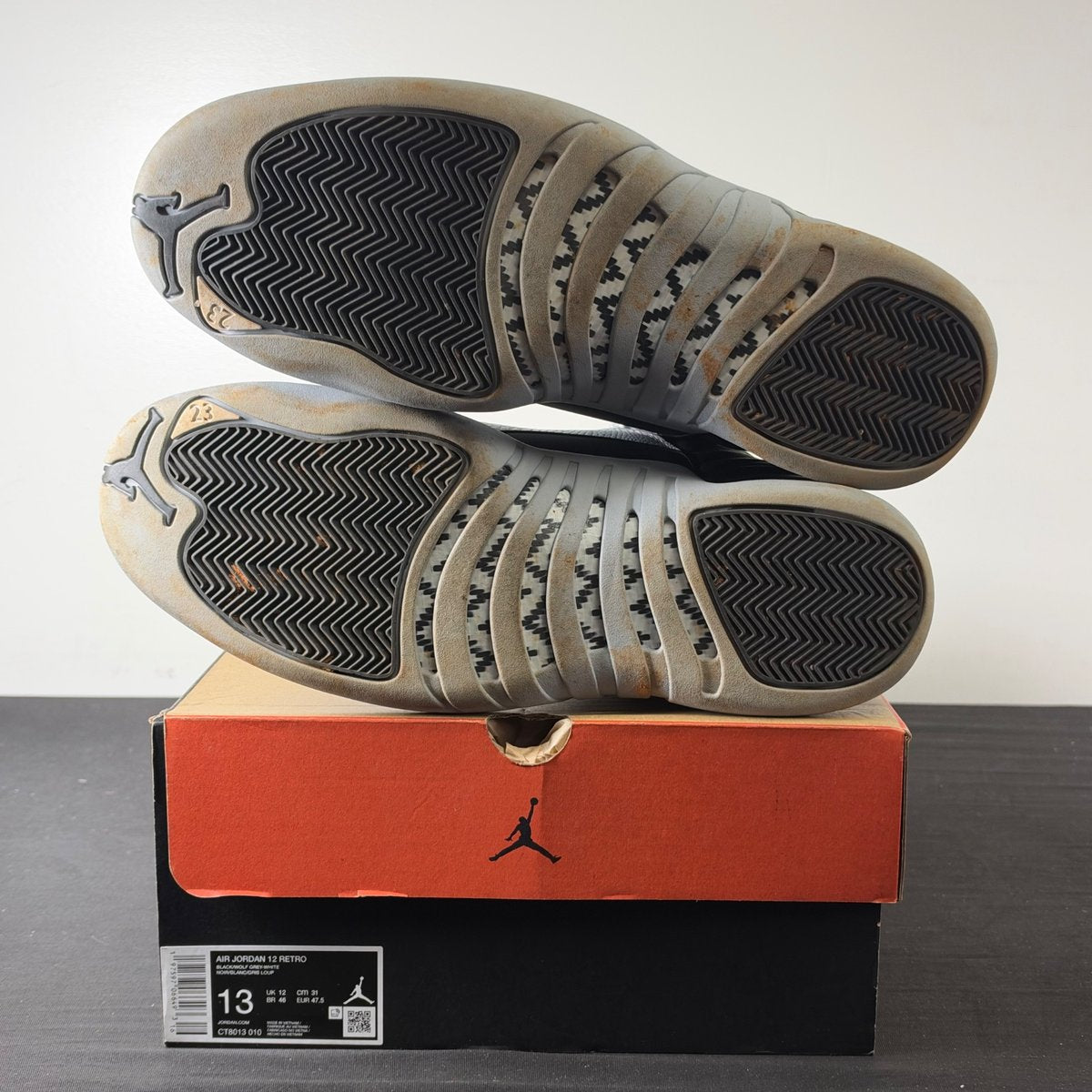 Jordan 12 Retro Barons (Size 13) - aux