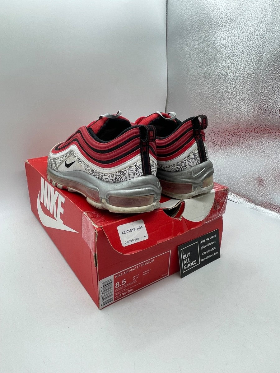 Jayson Tatum x Nike Air Max 97 'Saint Louis Roots' 8.5 (Moderately Worn Pre-Owned) - Image 4