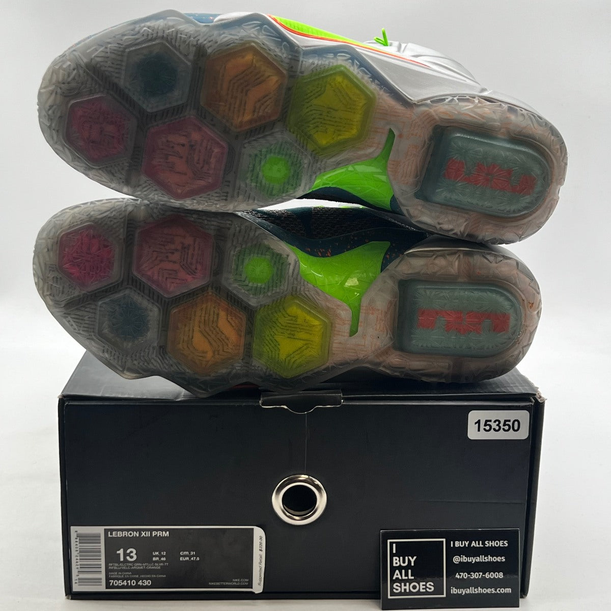 Nike LeBron 12 Trillion Dollar Man - Image 8