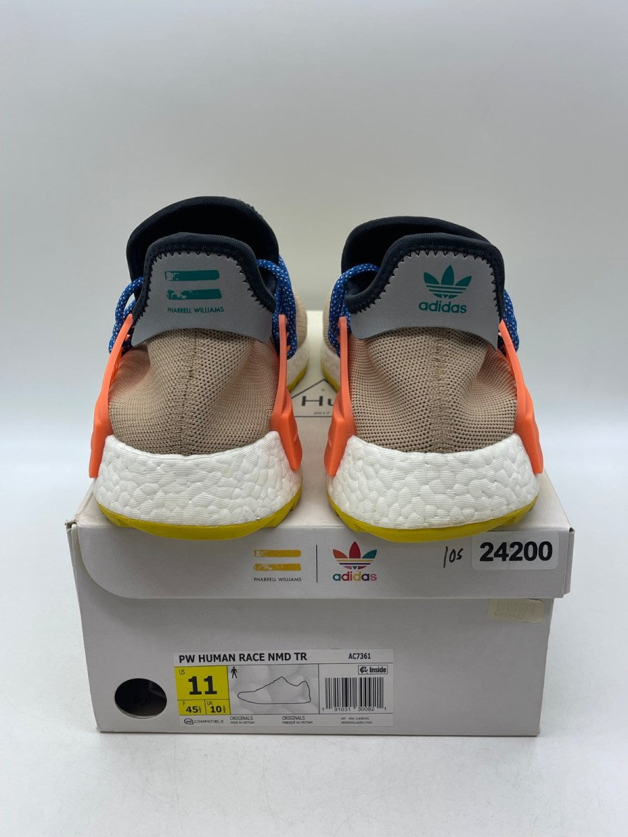adidas Human Race NMD Pharrell Pale Nude 11 (Moderately Worn Pre-Owned)adidasPale Nude/Core Black/Yellow - Image 3