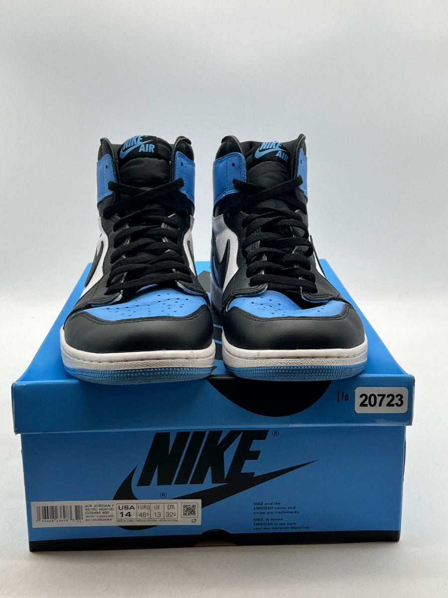 Jordan 1 Retro High OG UNC Toe 14 (Lightly Worn Pre-Owned) - Image 2
