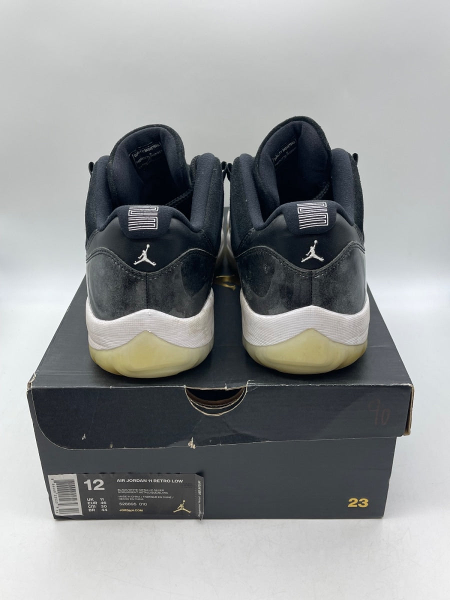 Jordan 11 Retro Low Barons 12 (Moderately Worn Pre-Owned) - Image 3