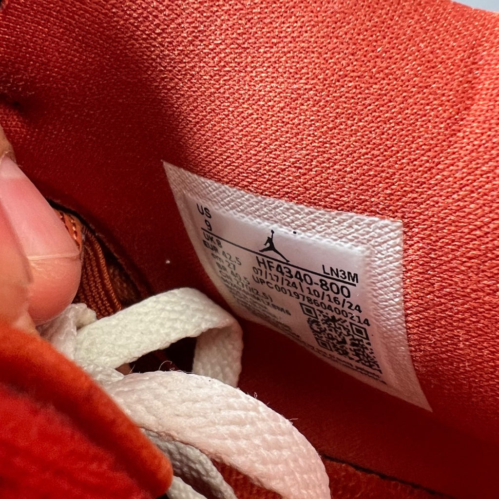 Air Jordan 4 Retro OG SP Nigel Sylvester Brick by Brick 9 (Lightly Worn Pre-Owned)JordanFirewood Orange/Sail-Cinnabar - Image 4