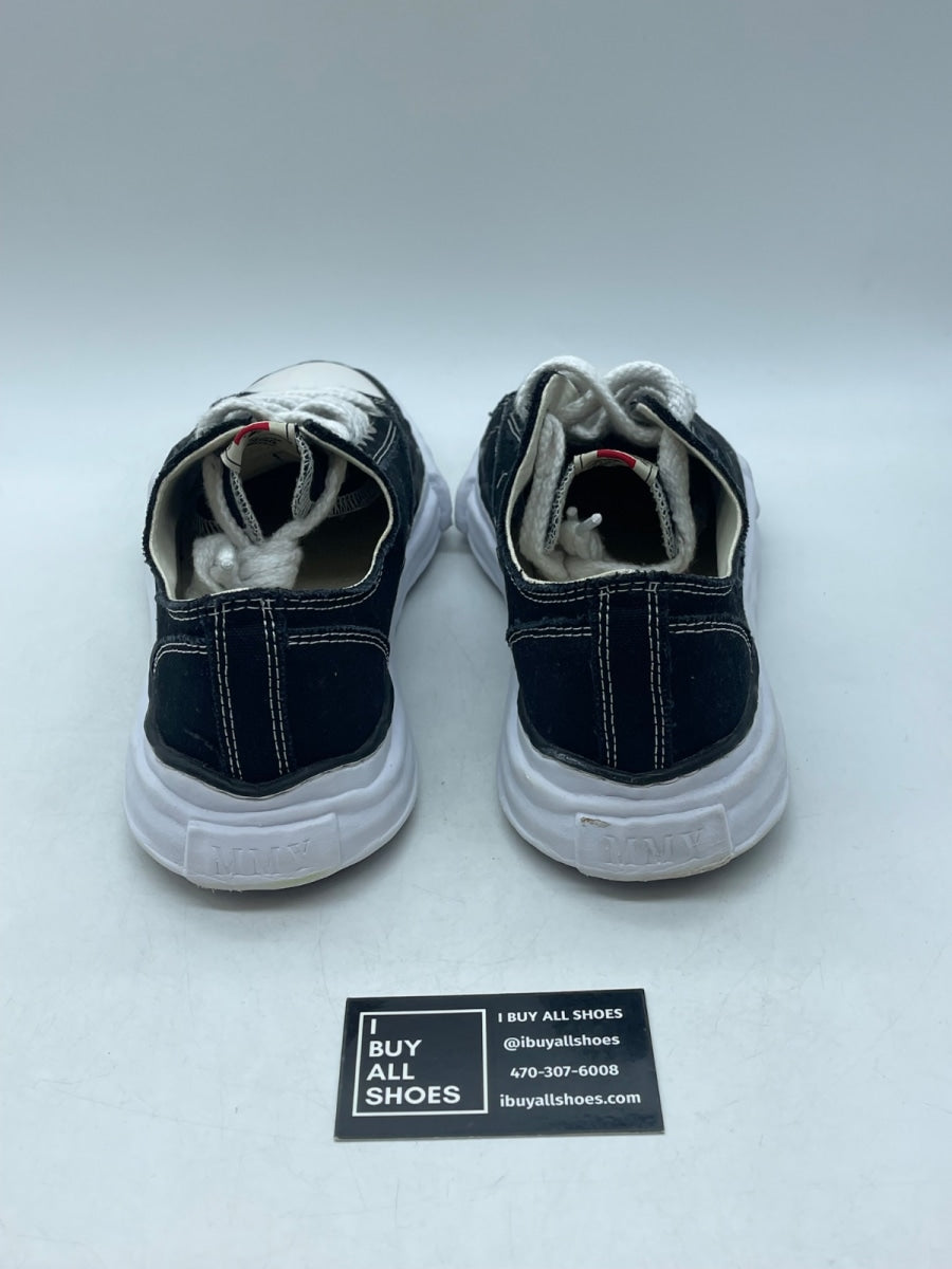 Maison Mihara Yasuhiro Hank OG Sole Canvas Low Black 45 (Moderately Worn Pre-Owned) - Image 3