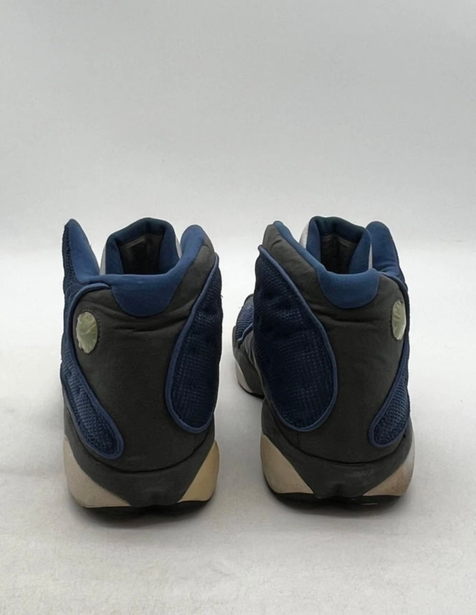 Jordan 13 Retro Flint (2005) 13 (Heavily Worn Pre-Owned)JordanFrench Blue/University Blue-Flint Grey - Image 5