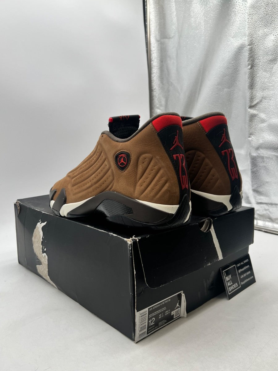 Jordan 14 Retro Winterized Archaeo Brown 12 (Lightly Worn Pre-Owned) - Image 4