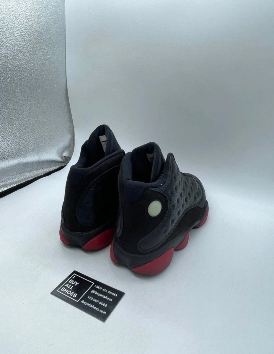Jordan 13 Retro Dirty Bred 12 (Moderately Worn Pre-Owned)JordanBlack/Gym Red-Black - Image 5