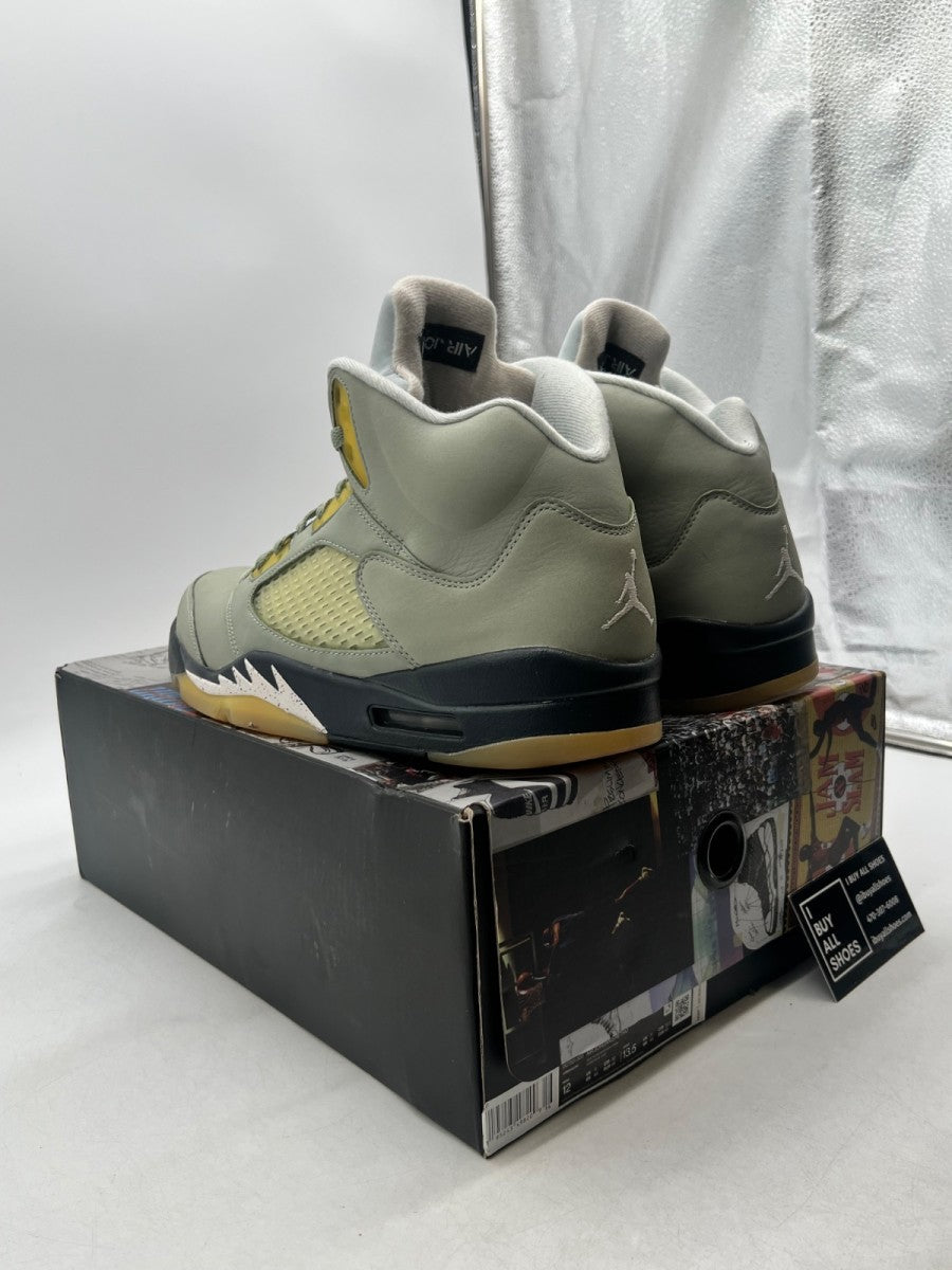 Jordan 5 Retro Jade Horizon 12 (Lightly Worn Pre-Owned) - Image 4
