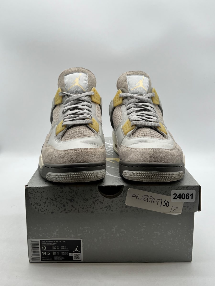 Jordan 4 Retro SE Craft Photon Dust 13 (Moderately Worn Pre-Owned)JordanPhoton Dust/Pale Vanilla/Off White/Grey Fog/Flat Pewter/Sail - Image 2