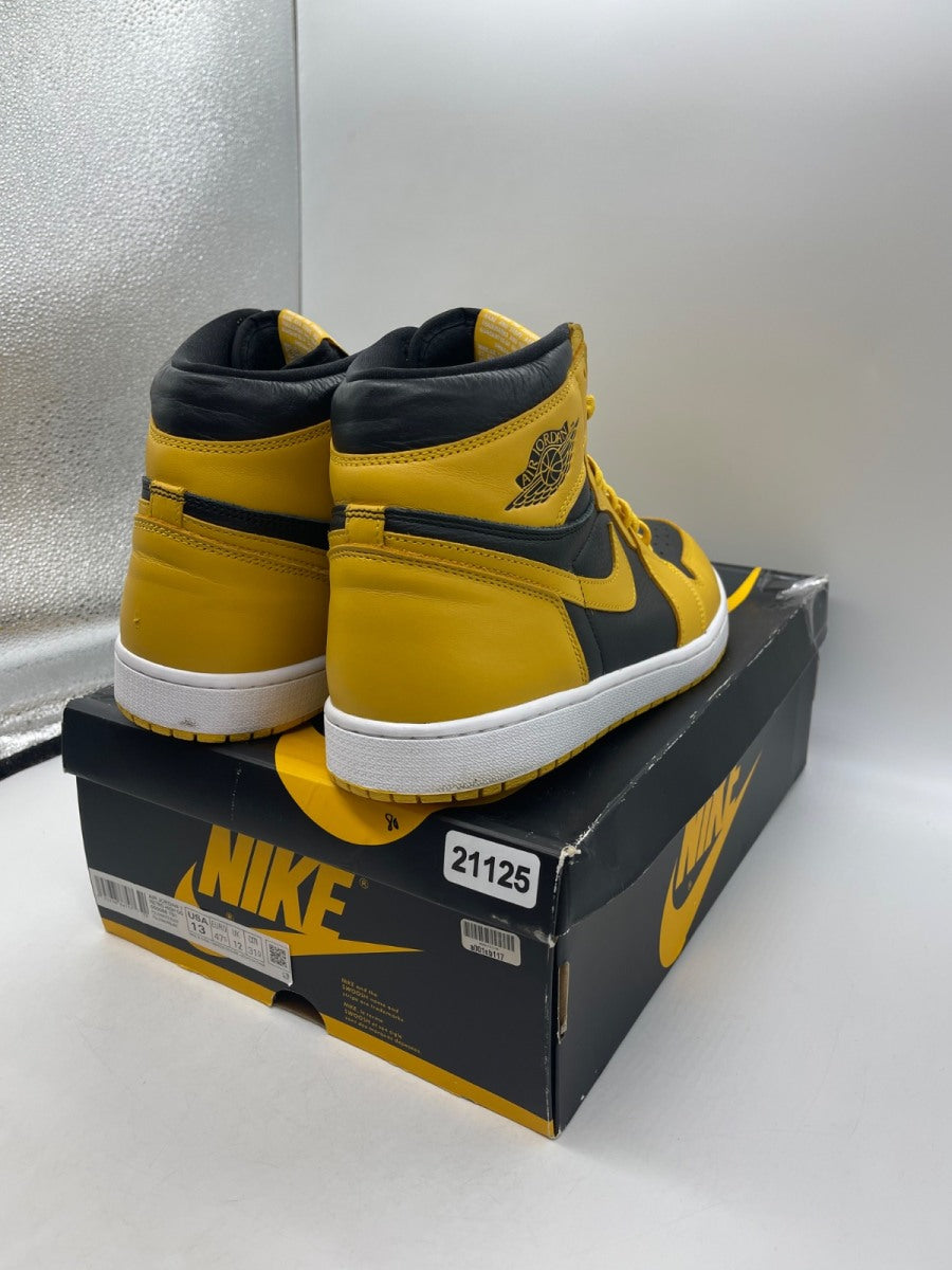 Jordan 1 Retro High Pollen 13 (Moderately Worn Pre-Owned) - Image 5