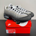 Nike Air Max 95 OG Big Bubble Granite 11.5 (Moderately Worn Pre-Owned)NikeBlack/White/Medium Ash/Dark Pewter/Dust/Granite - Image 1