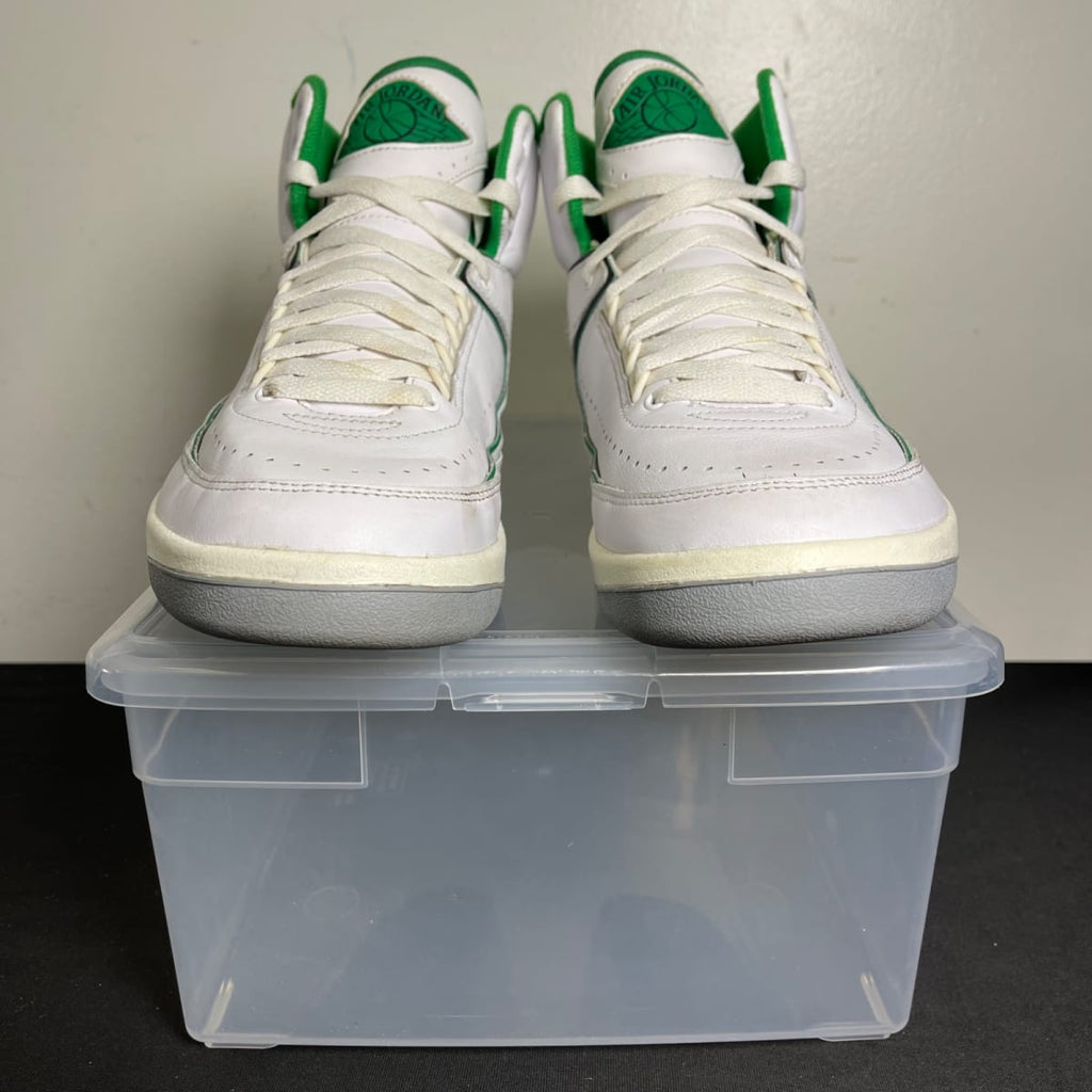 Jordan 2 Retro Lucky Green (Size 10) - aux