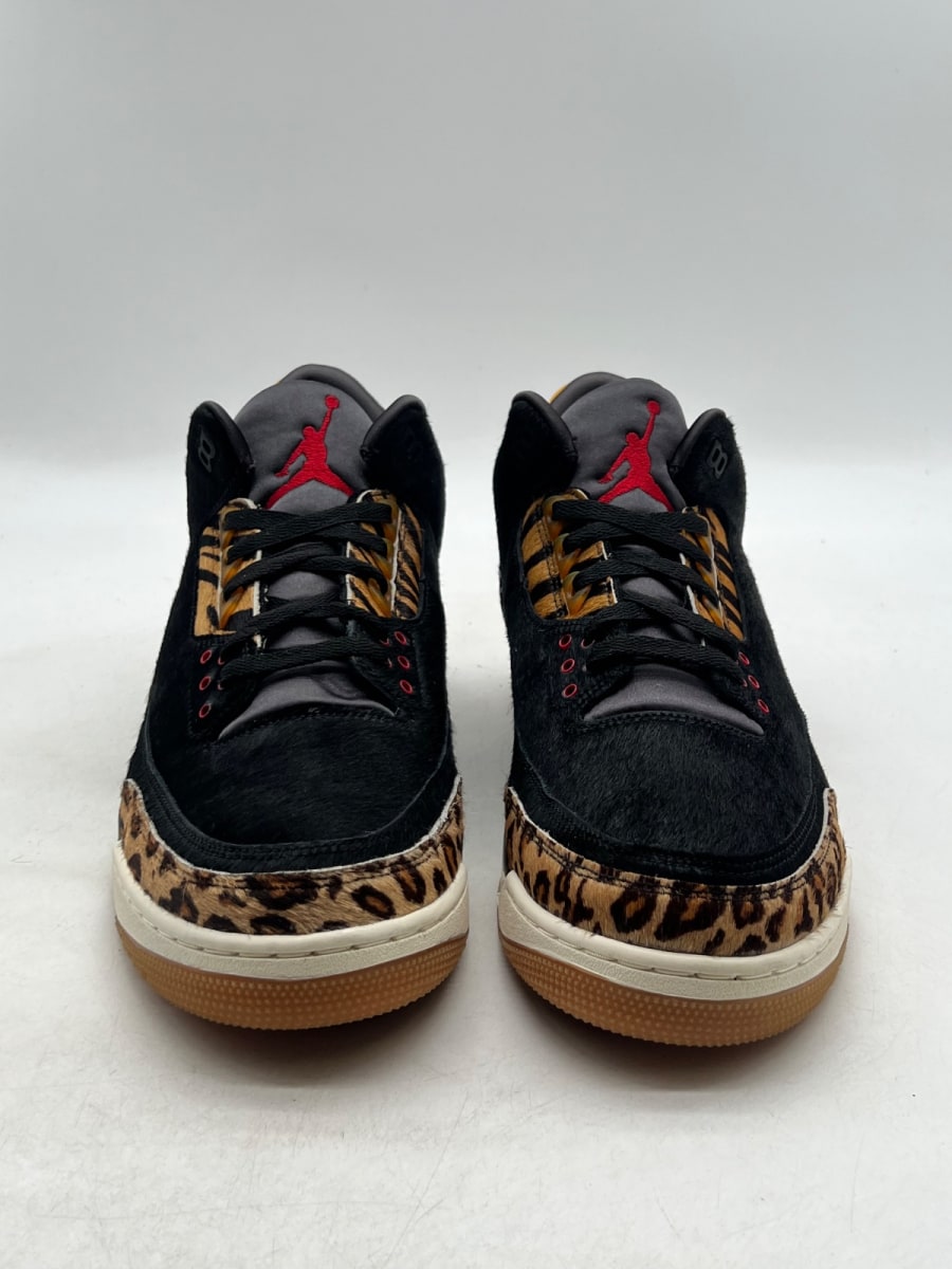Jordan 3 Retro SE Animal Instinct 14 (Lightly Worn Pre-Owned)JordanBlack/Sail/Gum Light Brown/Multi-Color - Image 2