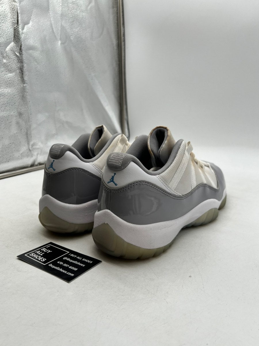 Jordan 11 Retro Low Cement Grey 12 (Heavily Worn Pre-Owned) - Image 5