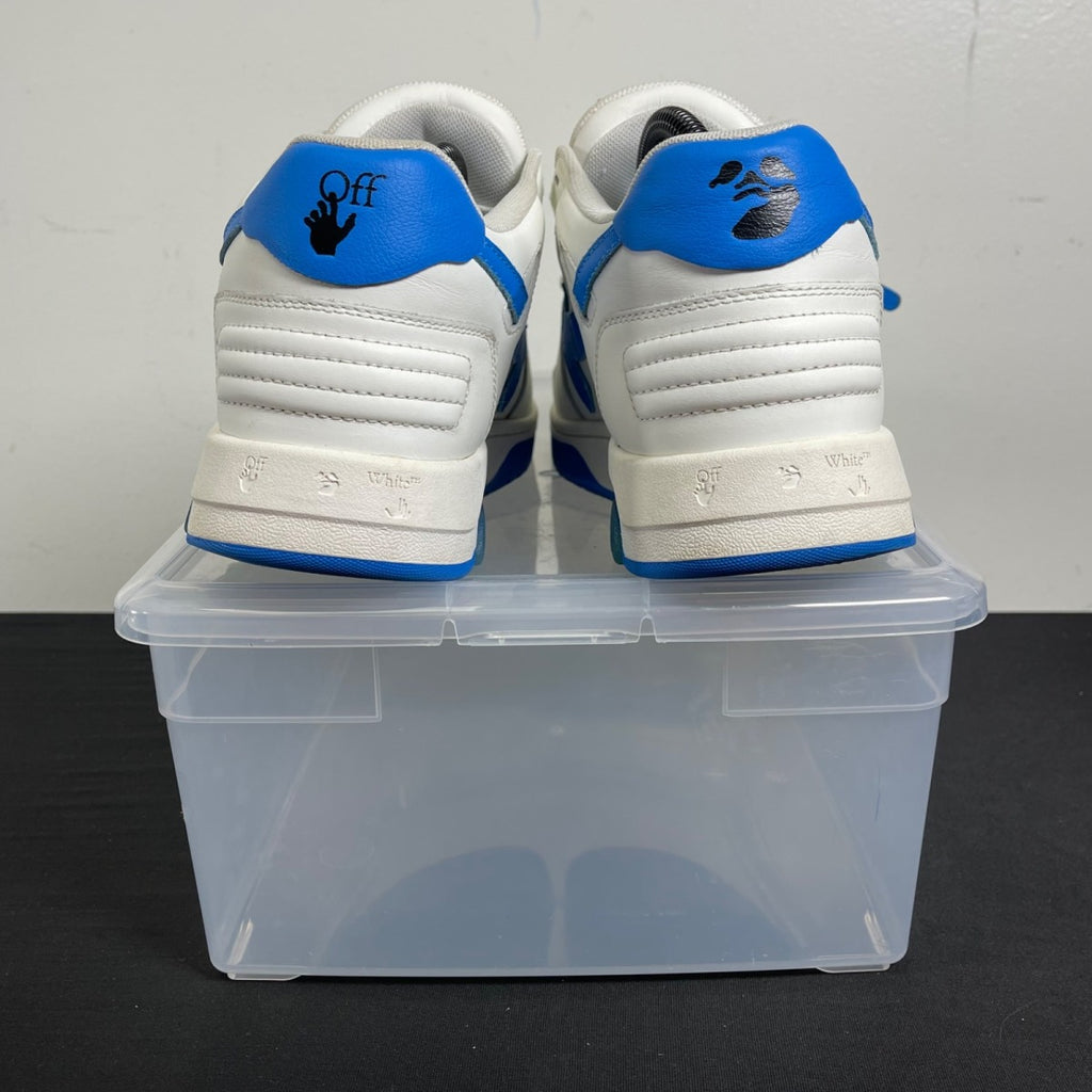 OFF-WHITE Out Of Office OOO Low White Blue (FW22) 41 (Moderately Worn Pre-Owned)OFF-WHITEWhite/White/Blue - Image 4
