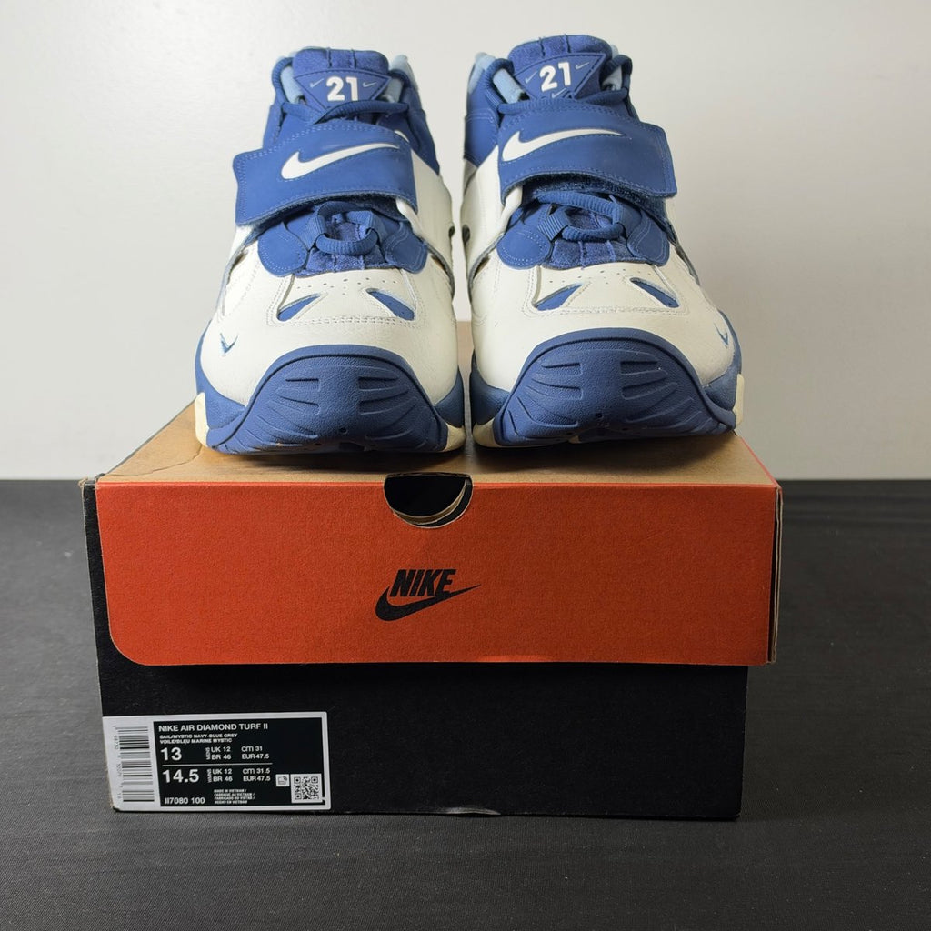 Nike Air Diamond Turf 2 Royals (Size 13) - aux