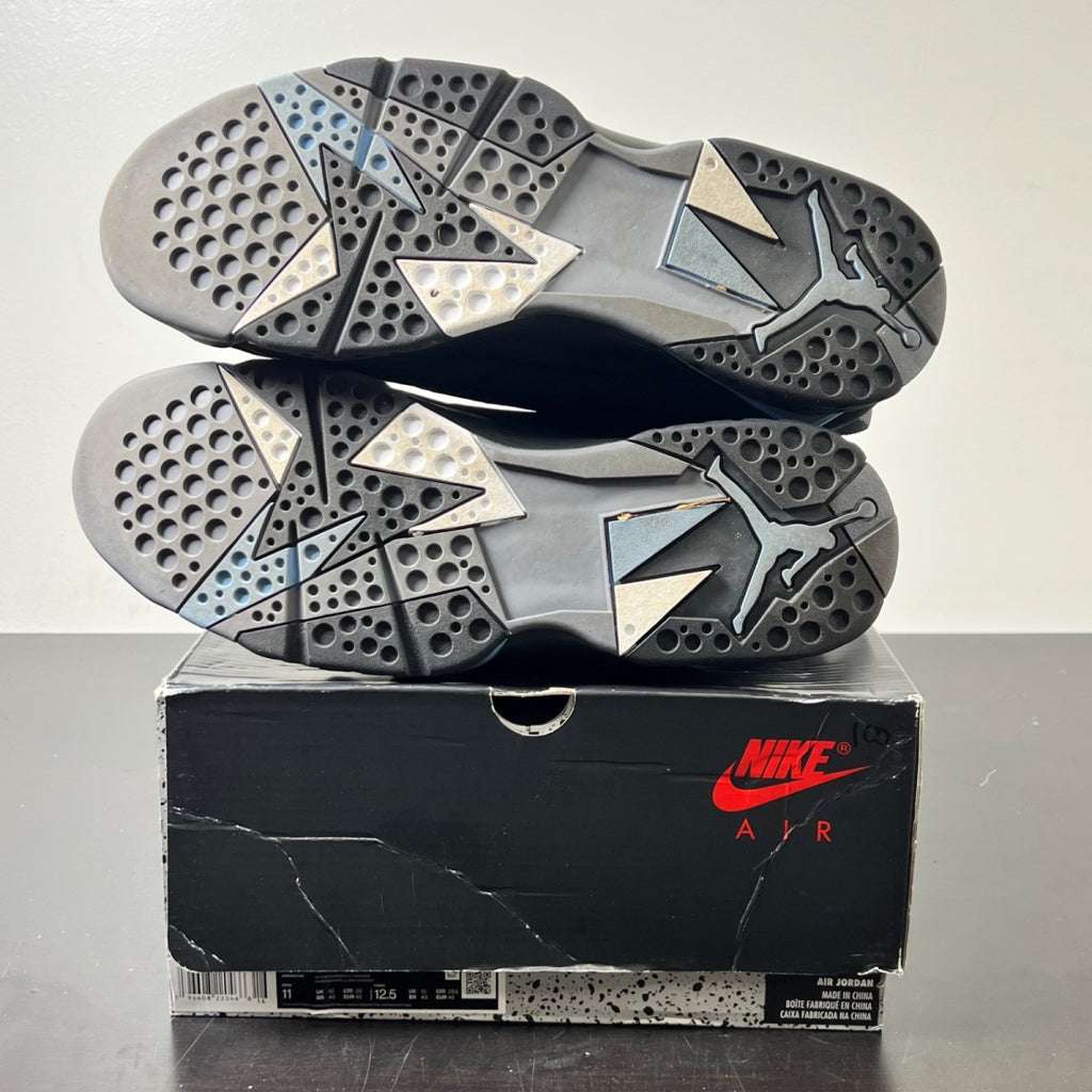 Jordan 7 Retro Chambray (2023) 11 (Lightly Worn Pre-Owned)JordanBlack/Chambray/Light Graphite - Image 5