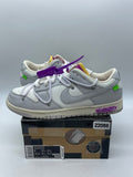 Nike Dunk Low Off-White Lot 3 9 (Moderately Worn Pre-Owned)NikeSail/Neutral Grey-White - Image 1