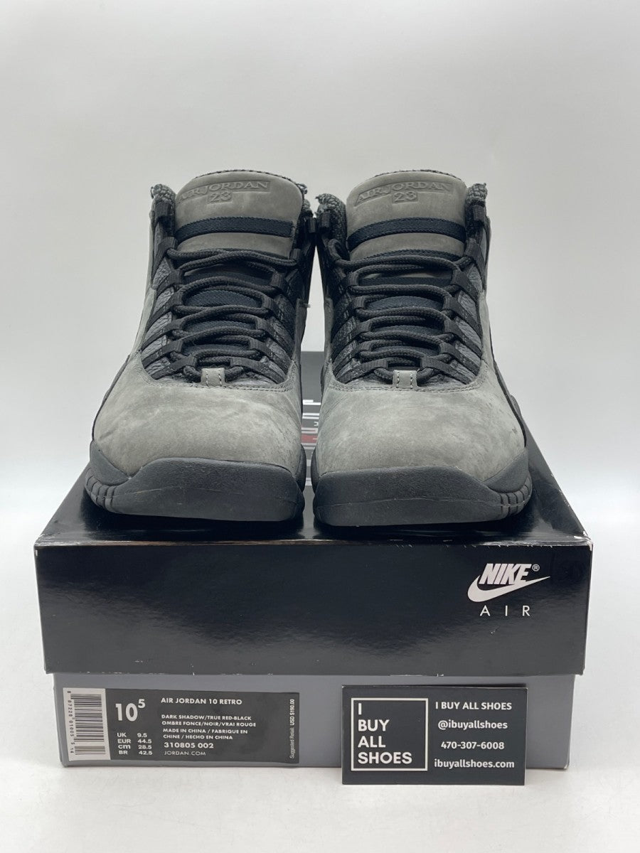 Jordan 10 Retro Shadow (2018) 10.5 (Moderately Worn Pre-Owned) - Image 2