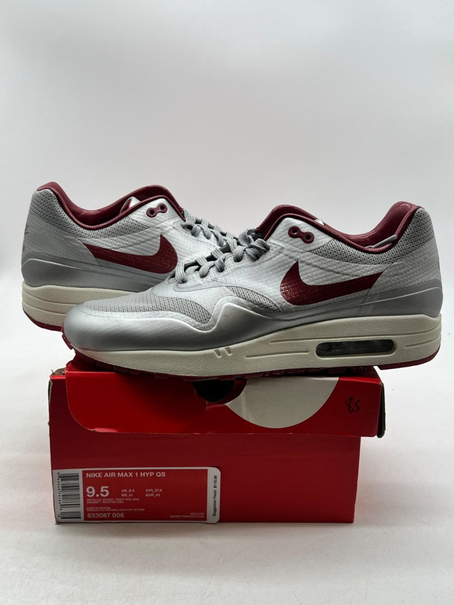 Nike Air Max 1 Hyperfuse Night Track 9.5 (Lightly Worn Pre-Owned) - Image 1
