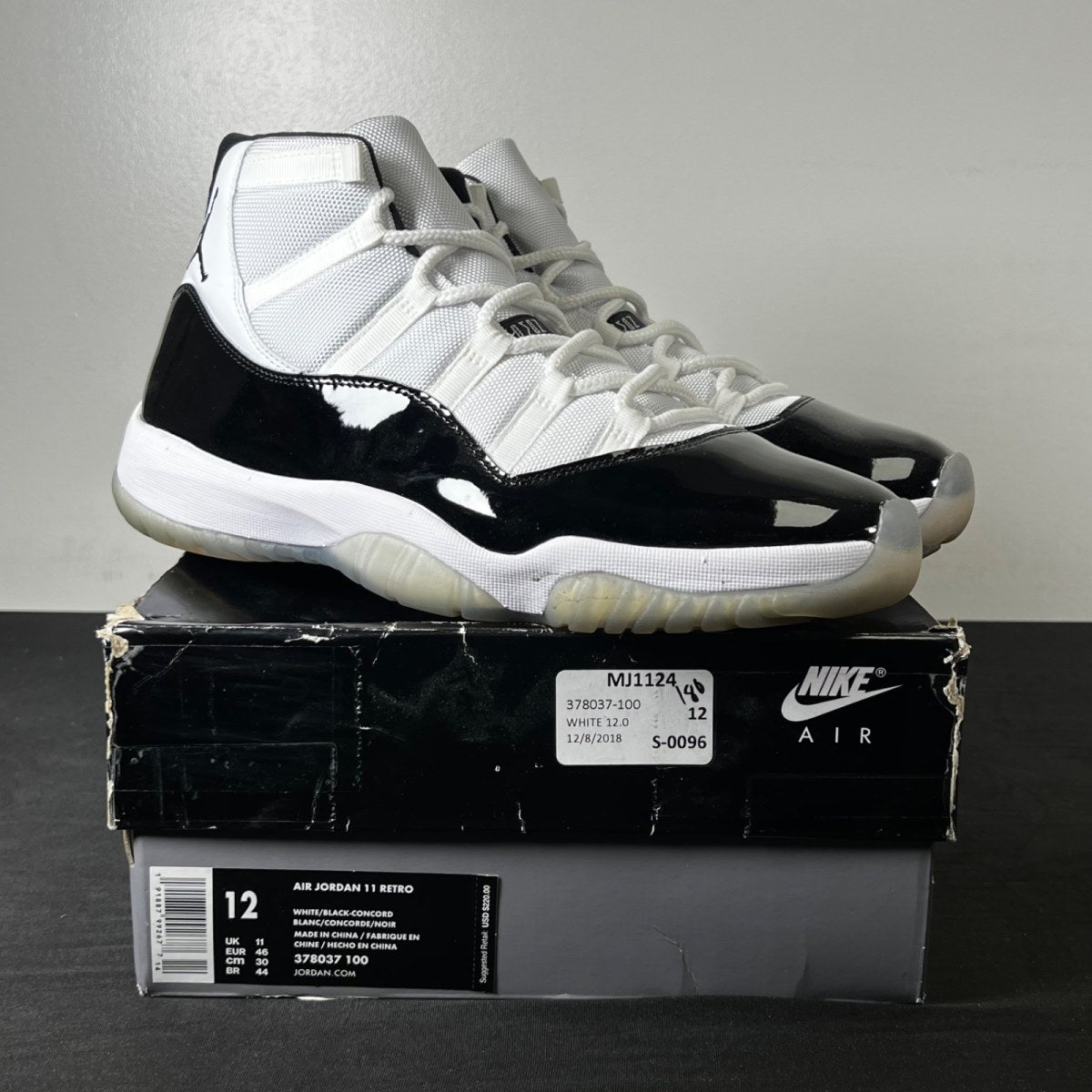 Jordan 11 Retro Concord (2018) (Size 12) - Image 1