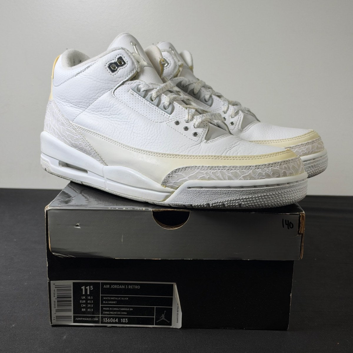 Jordan 3 Retro Pure Money (Size 11.5) - Image 1