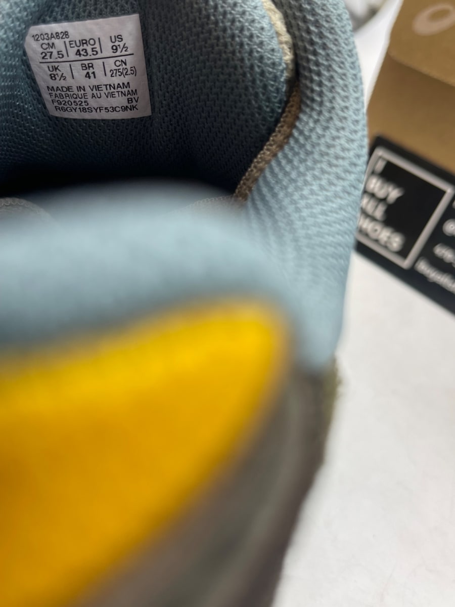 ASICS Gel-K1011 Sneaker Politics Live Oak 9.5 (Moderately Worn Pre-Owned) - Image 8