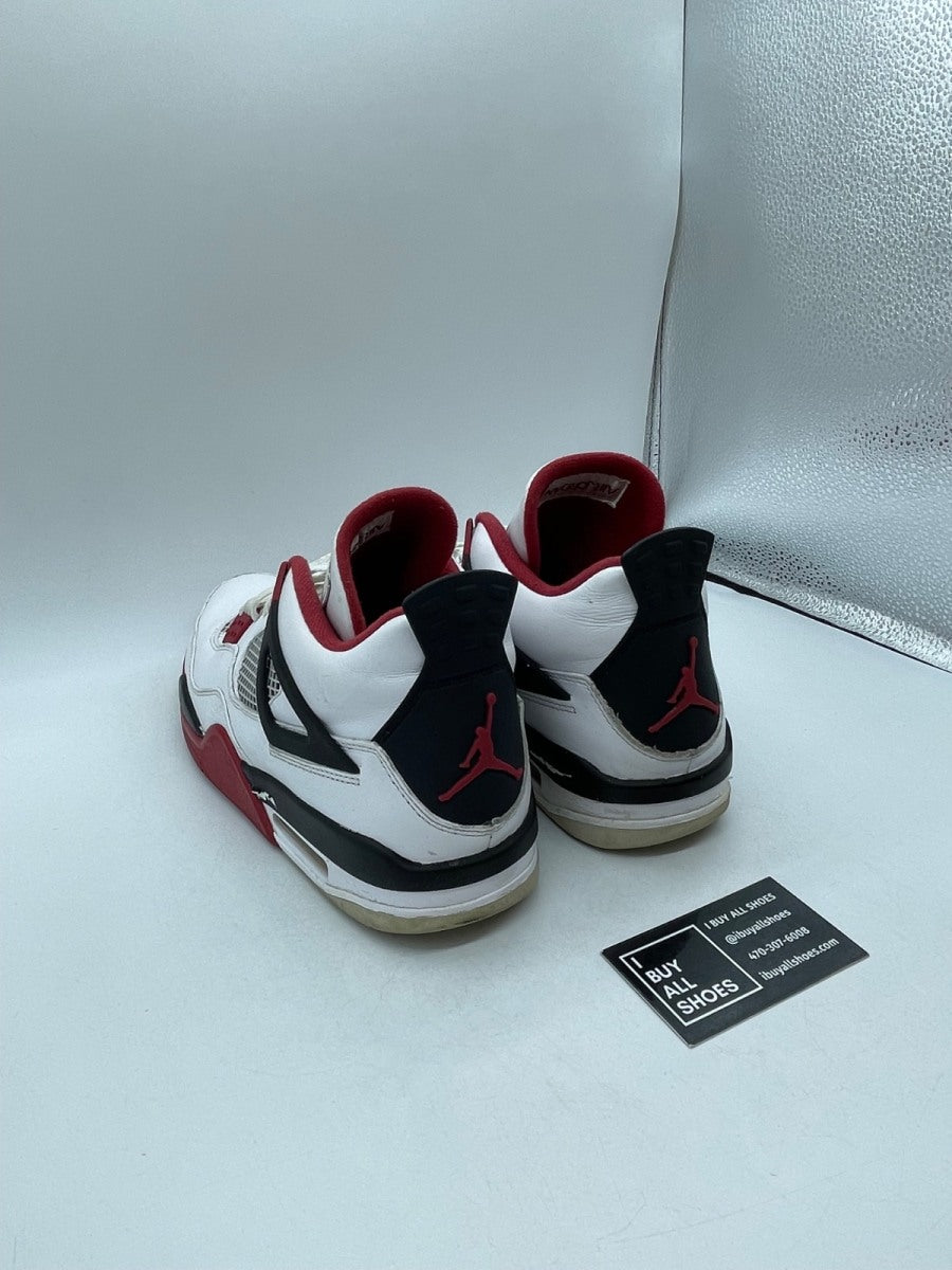 Jordan 4 Retro Fire Red (2012) 10 (Heavily Worn Pre-Owned) - Image 4