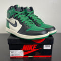 Jordan 1 Retro High Pine Green 10 (Moderately Worn Pre-Owned)JordanPine Green/Sail-Black - Image 1