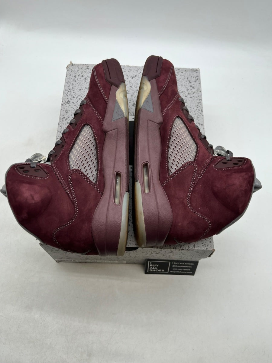 Jordan 5 Retro Burgundy (2023) 10 (Lightly Worn Pre-Owned) - Image 7
