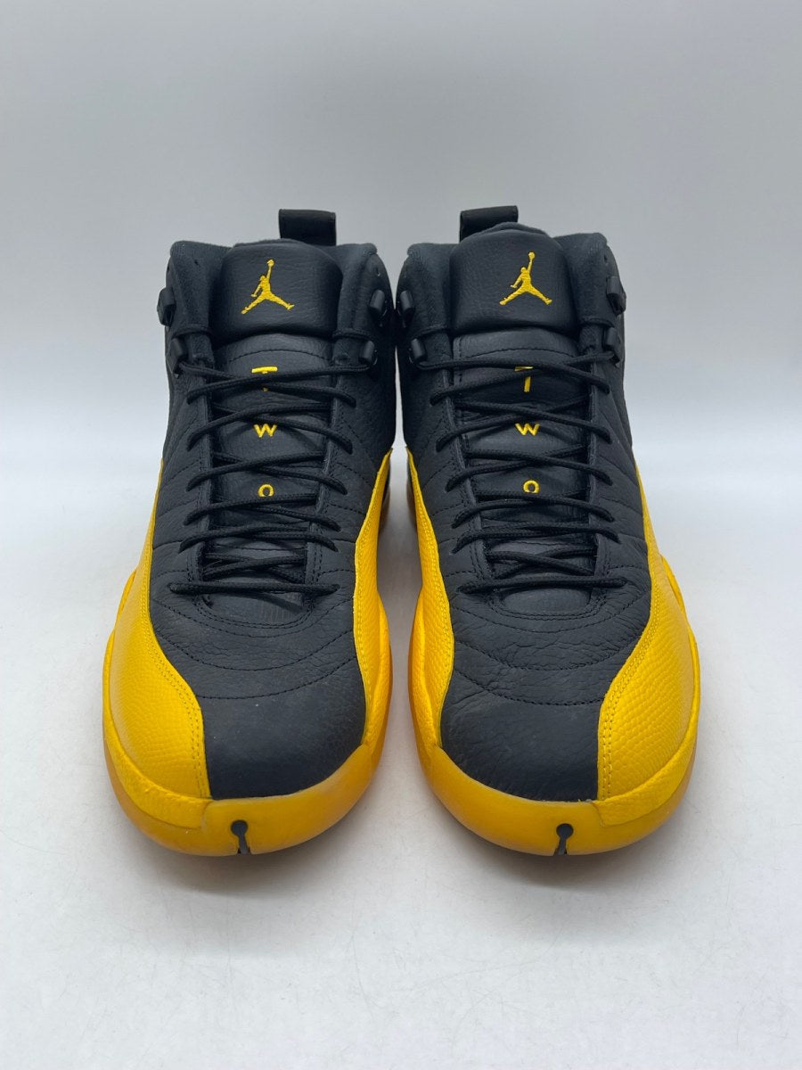Jordan 12 Retro Black University Gold 14 (Moderately Worn Pre-Owned)JordanBlack/University Gold - Image 2