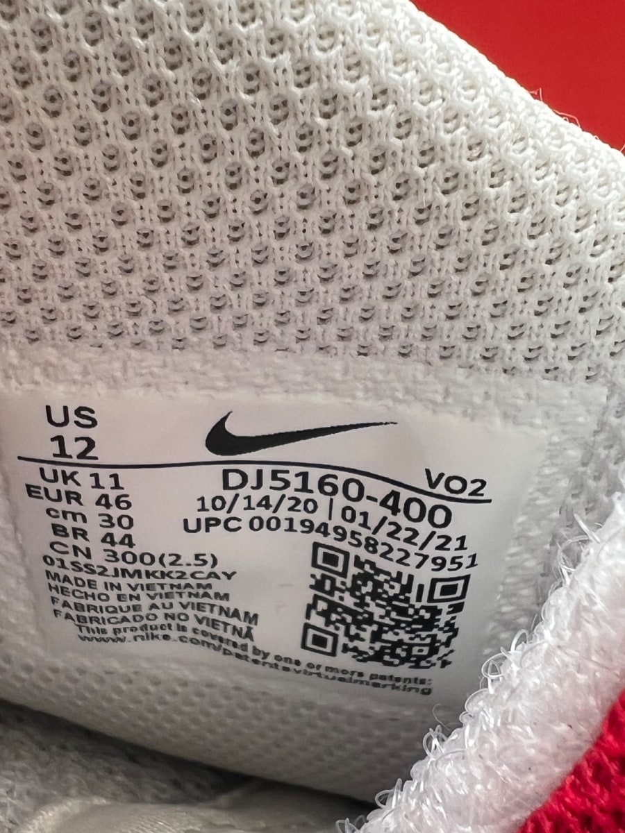 Nike Air Max CB '94 USA (2021) 12 (Lightly Worn Pre-Owned)NikeObsidian/Gym Red-White - Image 7