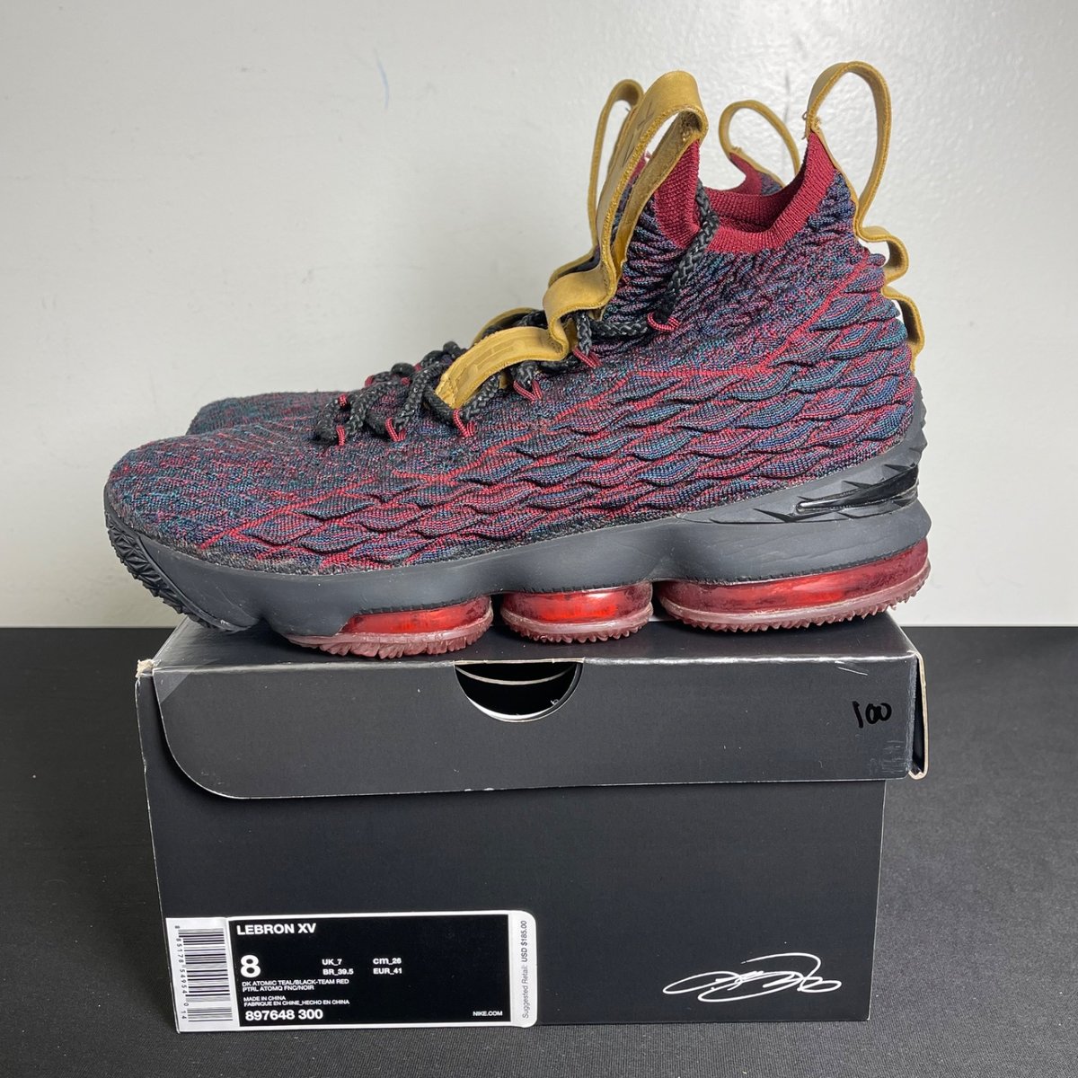 Nike LeBron 15 New Heights (Size 8) - aux