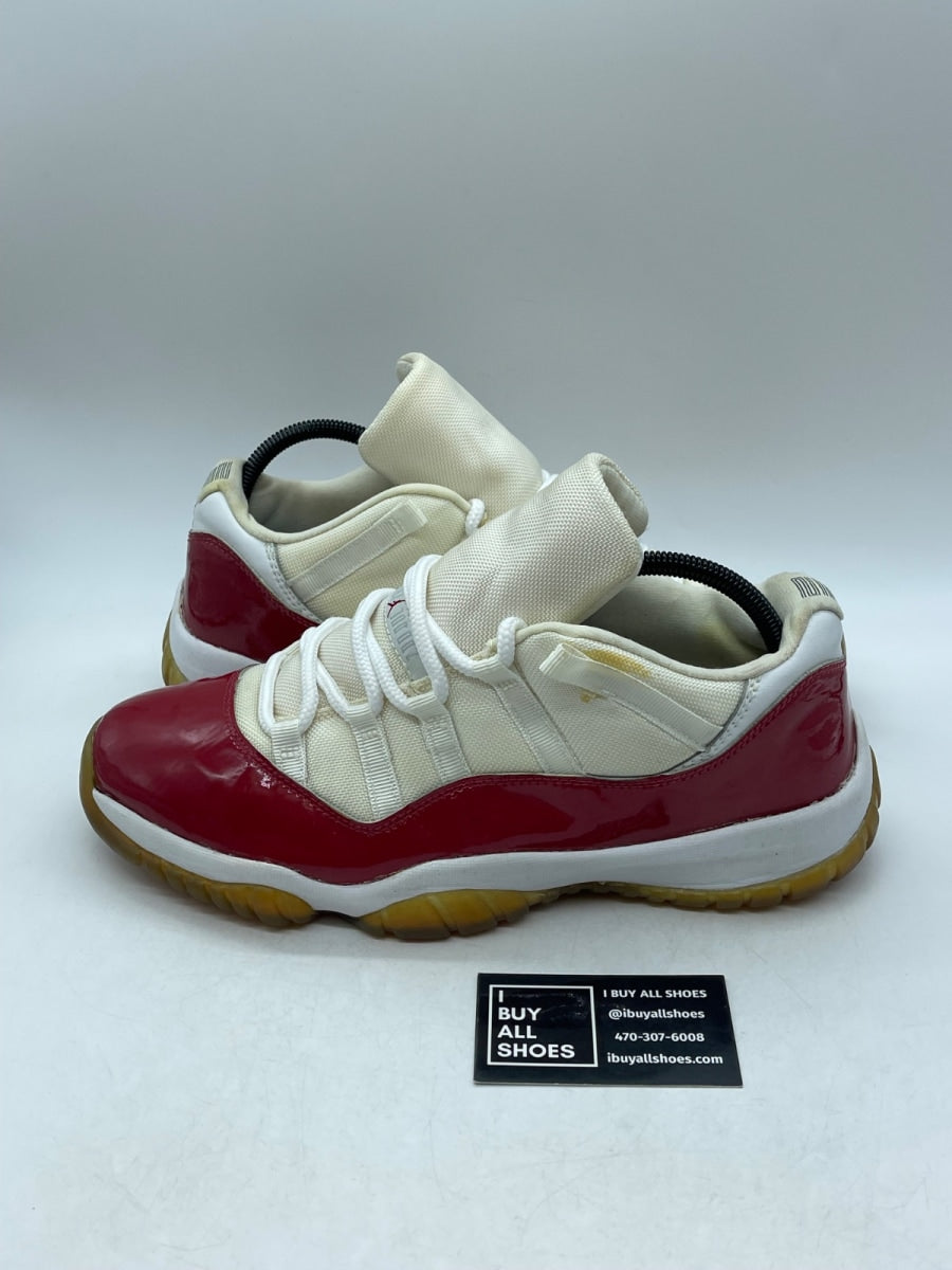 Air Jordan 11 Retro Low 'Cherry' 2001 12 (Heavily Worn Pre-Owned) - Image 1