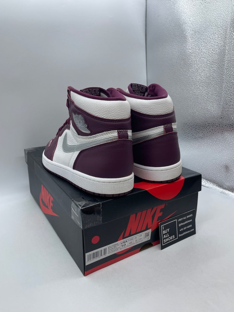 Jordan 1 Retro High OG Bordeaux 10 (Moderately Worn Pre-Owned) - Image 4