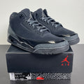 Jordan 3 Retro Black Cat (2025) 11 (Moderately Worn Pre-Owned)JordanBlack/Dark Charcoal/Black - Image 1