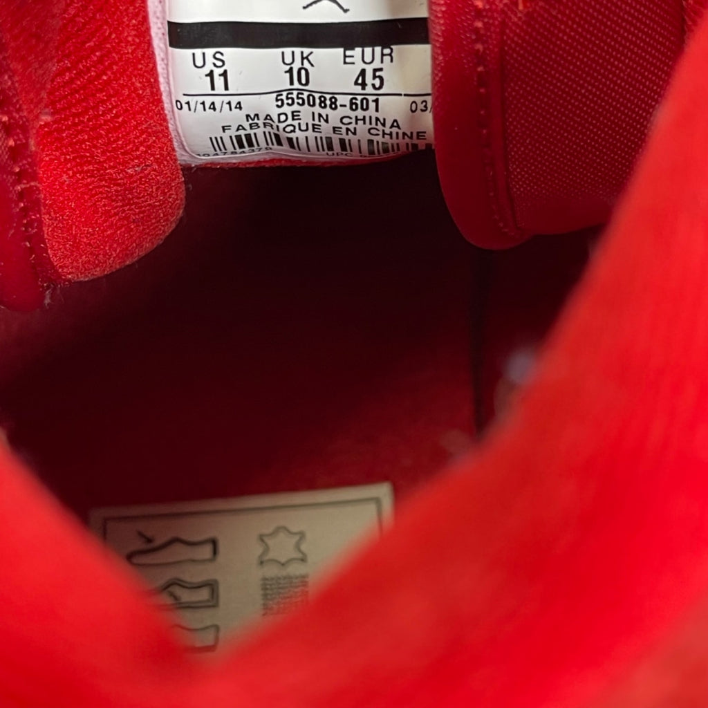 Jordan 1 Retro Gym Red 11 (Moderately Worn Pre-Owned)JordanGym Red/Sail - Image 6