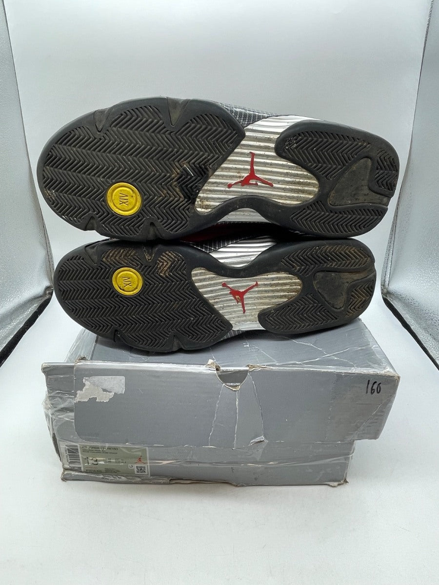 Jordan 14 Retro Ferrari (2025) 13 (Moderately Worn Pre-Owned)JordanChallenge Red/Black-Vibrant Yellow-Anthracite - Image 7