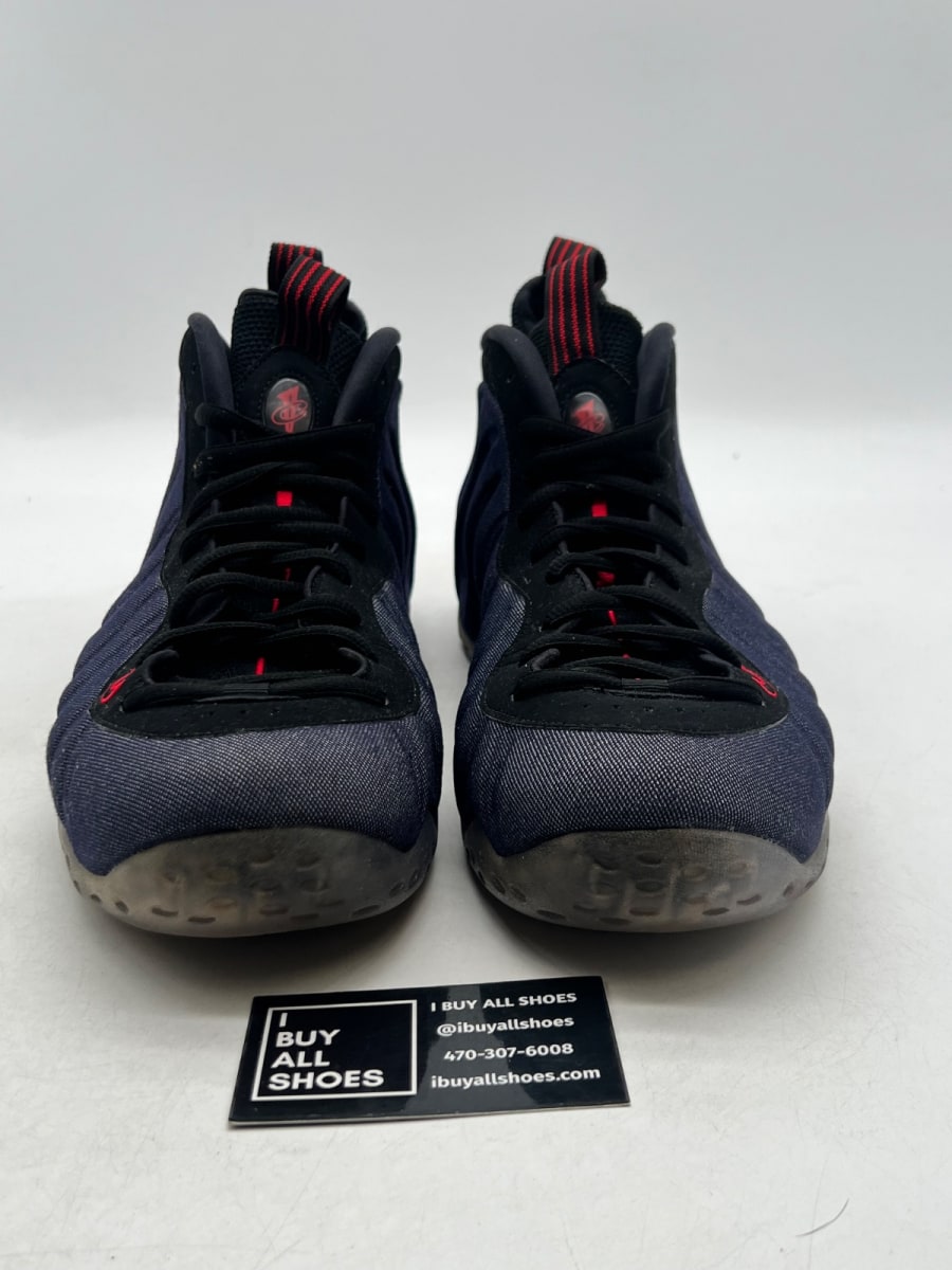 Nike Air Foamposite One Denim 13 (Lightly Worn Pre-Owned) - Image 2