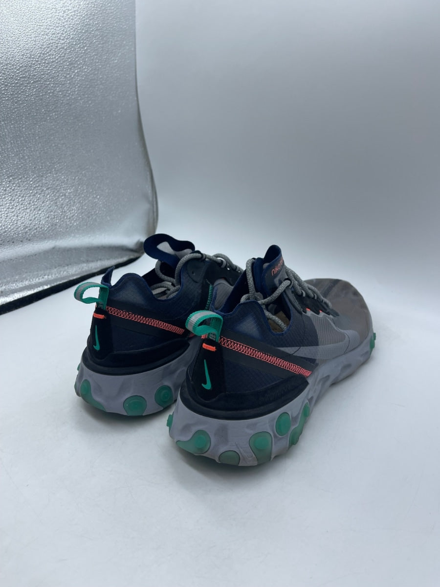 Nike React Element 87 Black Neptune Green 12 (Moderately Worn Pre-Owned) - Image 5