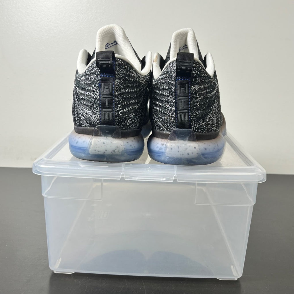 Nike Kobe 10 Elite HTM Oreo 10 (Lightly Worn Pre-Owned)NikeBlack/White-Game Royal - Image 4