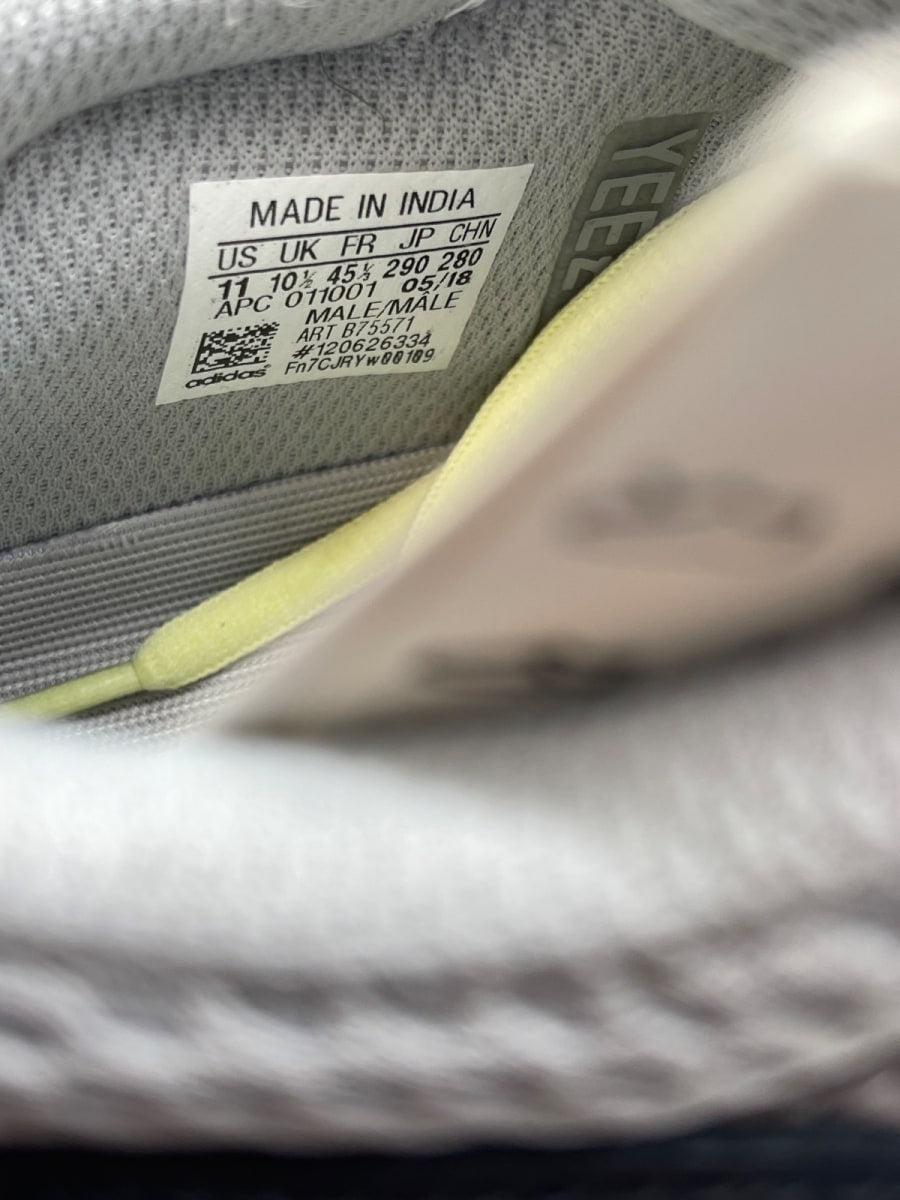 adidas Yeezy Boost 700 Wave Runner 11 (Moderately Worn Pre-Owned)adidasSolid Grey/Chalk White/Core Black - Image 8