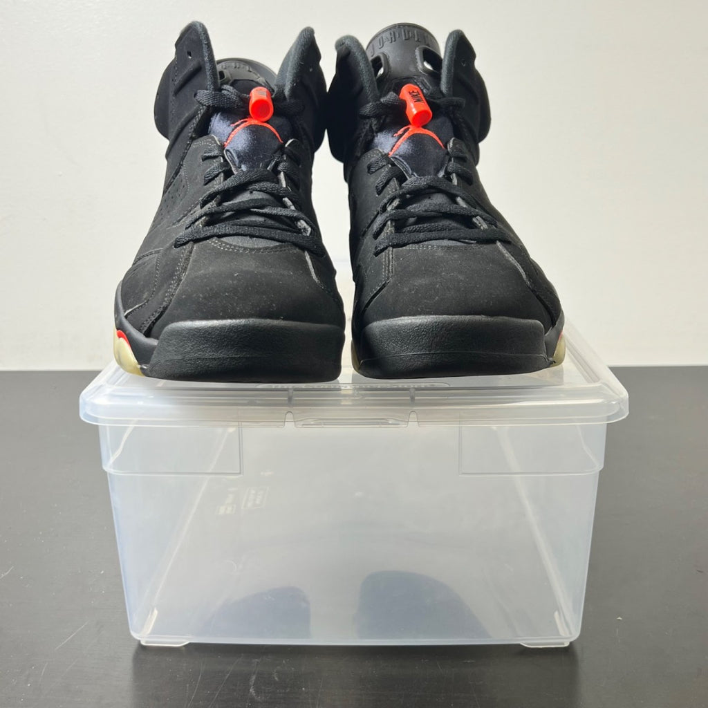 Jordan 6 Retro Black Infrared (2019) 10.5 (Moderately Worn Pre-Owned)JordanBlack/Infrared - Image 2