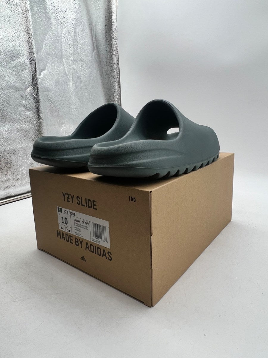 adidas Yeezy Slide Slate Marine 10 (Lightly Worn Pre-Owned)adidasSlate Marine/Slate Marine/Slate Marine - Image 5