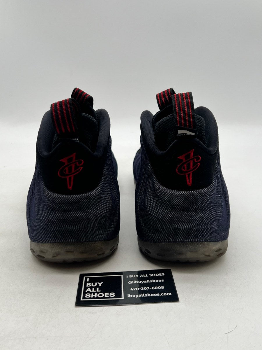 Nike Air Foamposite One Denim 13 (Lightly Worn Pre-Owned) - Image 3
