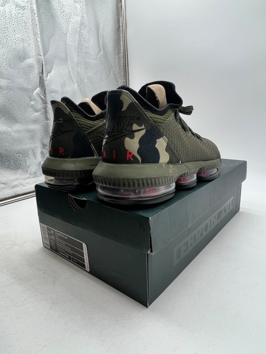 Nike LeBron 16 Low Camo 9.5 (Lightly Worn Pre-Owned) - Image 5