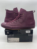 Converse Chuck Taylor All Star Waterproof Hi 'Dark Sangria' 13 (Moderately Worn Pre-Owned) - Image 1