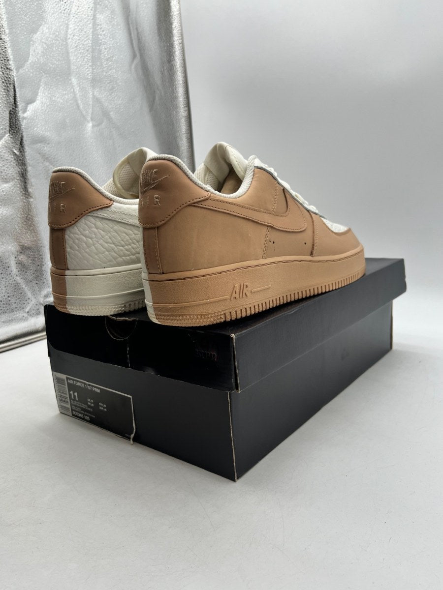 Nike Air Force 1 Low '07 PRM Sail Vachetta Tan Sail 11 (Lightly Worn Pre-Owned)NikeSail/Vachetta Tan-Sail - Image 4